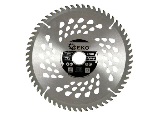 PIŁA TARCZA WIDIOWA DO CIĘCIA DREWNA 185x20 60 ZĘBÓW TNĄCYCH GEKO G78046 na Arena.pl