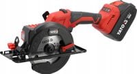 YATO PILARKA PIŁA TARCZOWA AKUMULATOROWA BEZSZCZOTKOWA 18V 140MM +2x4Ah