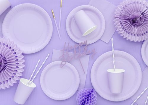 Serwetki papierowe Basic fioletowe, 20 szt. na Arena.pl