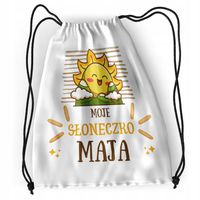 Plecak Sportowy Szkolny Dla Mai Córki Dziecka Z Nadrukiem Ze Zdjęciem