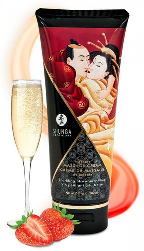 massage cream sparkling strawberry wine na Arena.pl