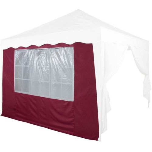 Ścianka do pawilonu z oknem czerwona na Arena.pl