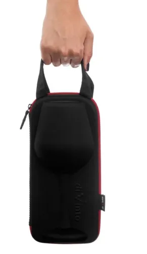 Duży Kieliszek na Całą Butelkę Wina 860ml z Napisami Who Cares + Etui na Arena.pl