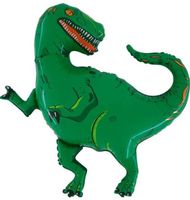 Balon foliowy dinozaur dino zielony 90cm
