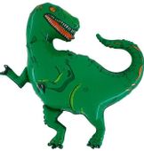 Balon foliowy dinozaur dino zielony 90cm