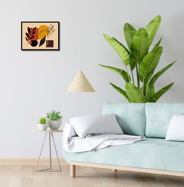 Plakat 40x30cm Ciepłe Kontury zdjęcie 4