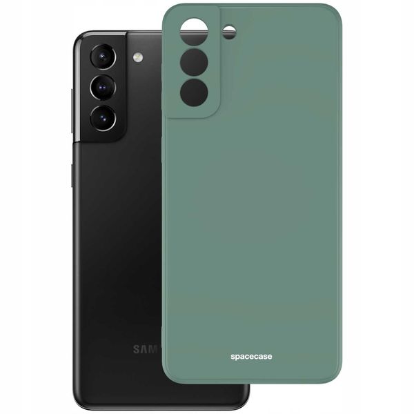 Spacecase Silicone Case Galaxy S21+ Dark Green zdjęcie 2