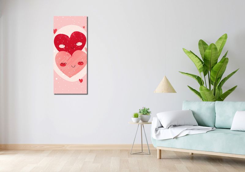 Obraz 40x100cm Ciepło Serca zdjęcie 2
