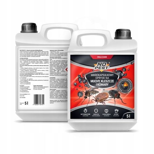 SILNY OPRYSK NA KLESZCZE KOMARY MUCHY 5L CYPERMETRYNA MOCNY na Arena.pl