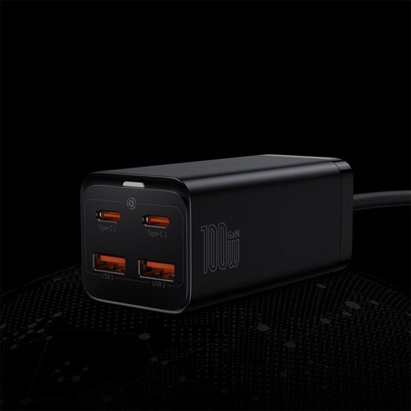 Ładowarka sieciowa BASEUS GaN3 Pro 100W Czarny zdjęcie 3
