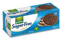 GULLON Ciastka Digestive Dark Choco bez cukru 270 g