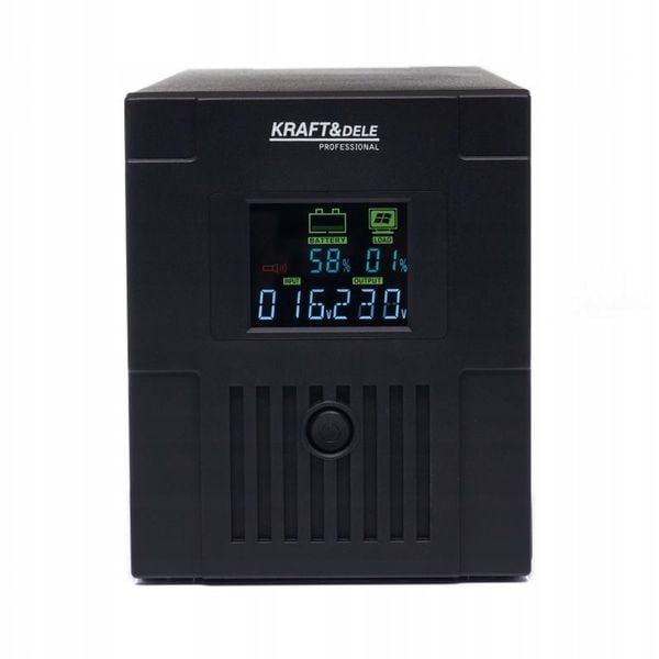 ZASILANIE UPS AWARYJNE 1200W LCD PIECA POMPY 2000VA WBUDOWANY AKUMULATOR zdjęcie 9