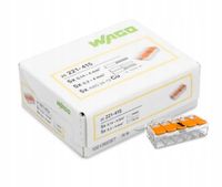 WAGO SZYBKOZŁĄCZKĄ NA LINKĘ 5x4 221-415 25 Sztuk