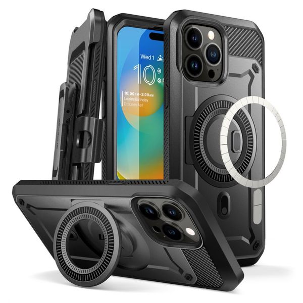 SUPCASE UB PRO MAG MAGSAFE IPHONE 15 PRO BLACK zdjęcie 1