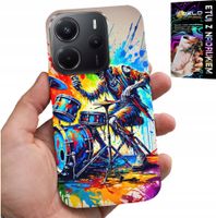 ETUI DO XIAOMI NOTE 14 4G - ROCK PERKUSJA BĘBNY KOŚCIOTRUP POKROWIEC