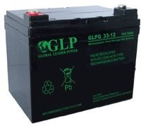 GLPG 33-12: Akumulator VRLA GEL 12V/33Ah M6