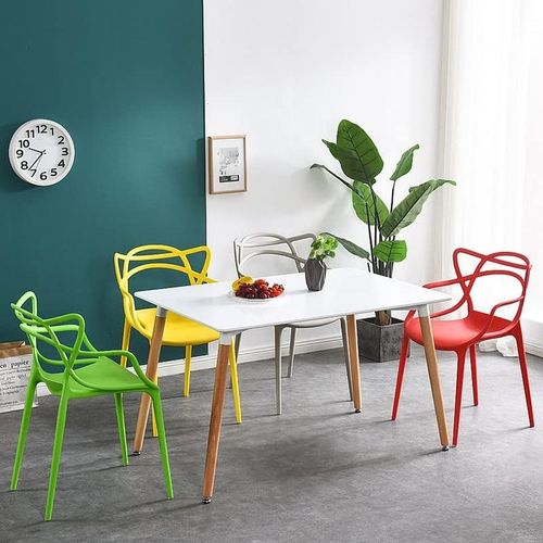 Krzesło Ogrodowe Tarasowe Duże Wygodne Mocne Niebieskie Na Działkę Balkon na Arena.pl