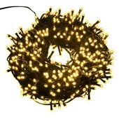 Lampki choinkowe świąteczne 300 LED wewnętrze zewnętrze ciepłe