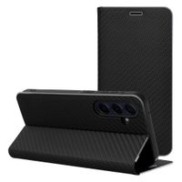 Kabura LUNA Book Carbon do XIAOMI 14T czarny