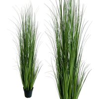 SZTUCZNA TRAWA W DONICZCE ROŚLINA OZDOBNA WYSOKA 150 cm TRAWA DEKORACYJNA