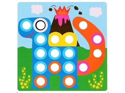 UKŁADANKA, EDUKACYJNA GUZIKOWA PUZZLE na Arena.pl