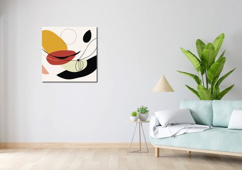 Obraz 70x70cm Geometryczna Krzywizna na Arena.pl