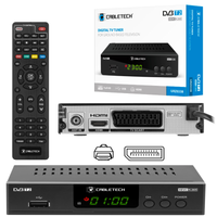 Tuner dekoder TV DVB-T2 H.265 HEVC USB Cabletech