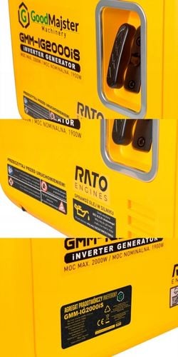 AGREGAT PRĄDOTWÓRCZY INWERTOROWY Cichy Miedź AVR GMM-IG2000iS 2000W na Arena.pl