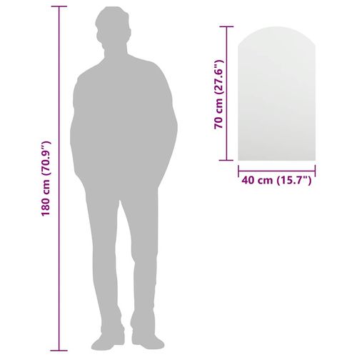 Lustro, 70x40 cm, szklane na Arena.pl