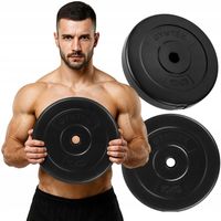 OBCIĄŻENIE BITUMICZNE KOMPOZYTOWE CIĘŻARY 10KG NAKŁAD SZTANGA 31MM