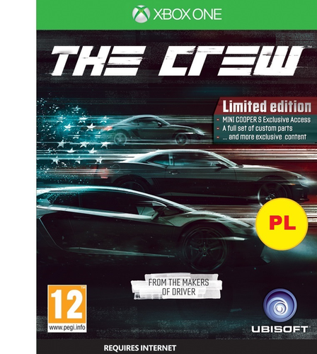THE CREW LIMITED EDITION - PL XBOXONE na Arena.pl