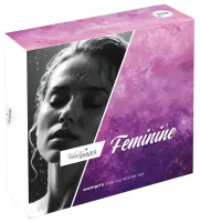 magic shiver zestaw intymny feminine 4w1 - silikon, fioletowy