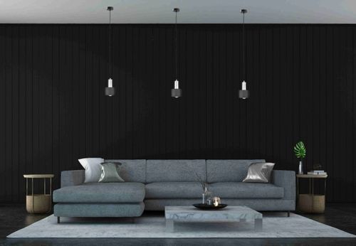 Lampa wisząca 1xE27 LUCE BLACK SILVER na Arena.pl
