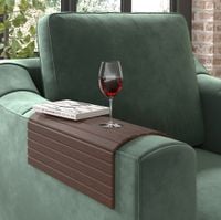 Nakładka drewniana na meble, kanapę 44x40 cm orzech