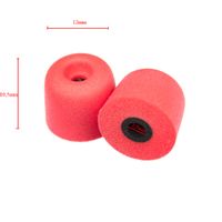 Para pianek dousznych T100 red (pianka / memory foam)