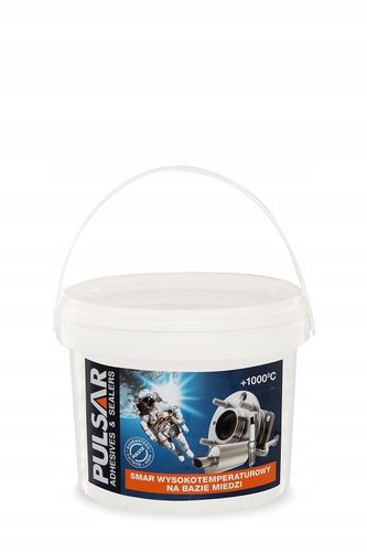 SMAR MIEDZIOWY MIEDZIANY PULSAR WYSOKOTEMPERATUROWY WIADERKO 500 ml na Arena.pl