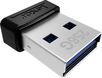 Pendrive Lexar JumpDrive S47 czarny 50MB/s (USB 3.2) 256GB