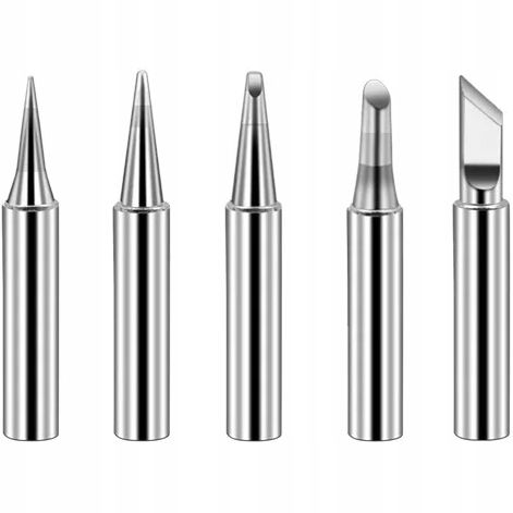 LUTOWNICA PRECYZYJNA KOLBOWA S801A 80W Z REGULACJĄ TEMPERATURY ZESTAW 52w1 na Arena.pl