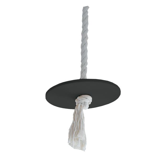 talerz-huśtawka drewniana Start czarny MAŁPISZON zdjęcie 1