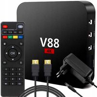 ODTWARZACZ MULTIMEDIALNY SMART TV BOX SCISHION ANDROID 10.1 V88 PRZYSTAWKA