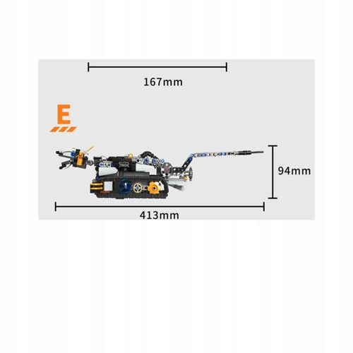Klocki konstrukcyjne 5w1 Zdalnie sterowane Zestaw RC Robotów i Maszyn pilot na Arena.pl