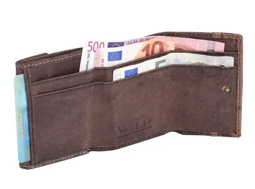 portfel męski brązowy-beżowy always wild na Arena.pl