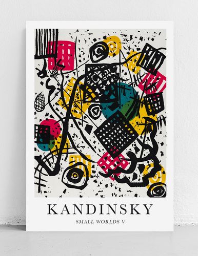 Plakat Kandinsky small worlds 50x70 cm na Arena.pl