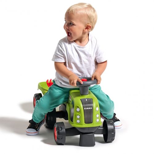 FALK Jezdzik Claas 470 Arion Zielony z Przyczep na Arena.pl