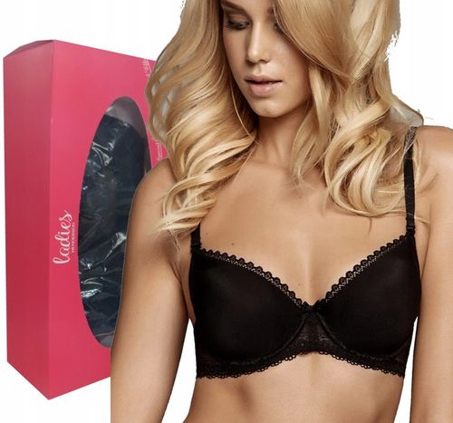 HENDERSON Biustonosz KASSIDY 75B CZARNY PUSH-UP na Arena.pl