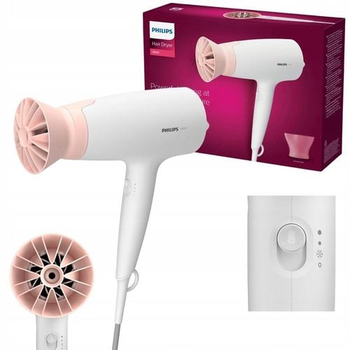 SUSZARKA DO WŁOSÓW nasadka ThermoProtect biała 1600W Philips BHD300/00 na Arena.pl