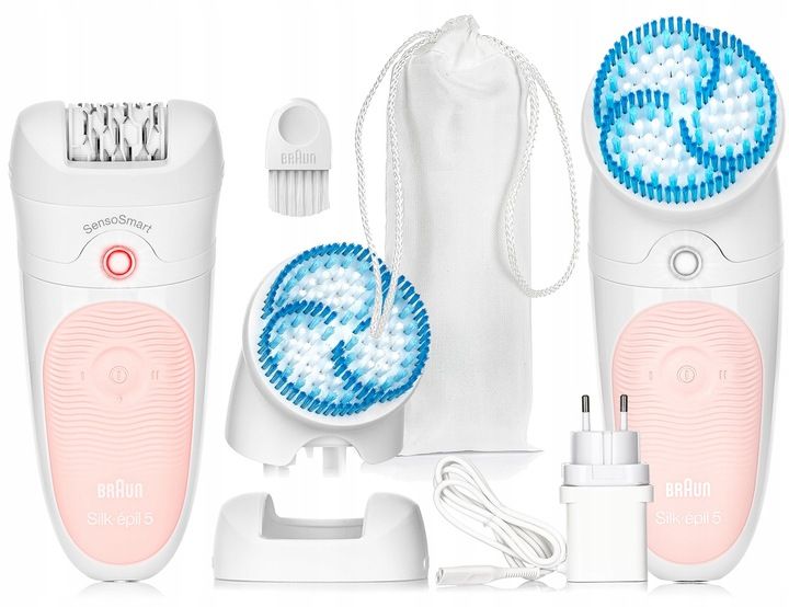 DEPILATOR BRAUN Silk-epil 5 (Wet&Dry) SensoSmart MICROGRIP + GŁOWICA SPA ! zdjęcie 7