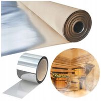 Folia Aluminiowa Do Sauny Izolacja 30m2 Taśma Zestaw 50mb 3 Warstwy