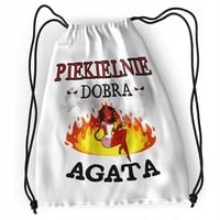 Plecak Dla Agaty Szkolny Worek Torba Z Nadrukiem Ze Zdjęciem