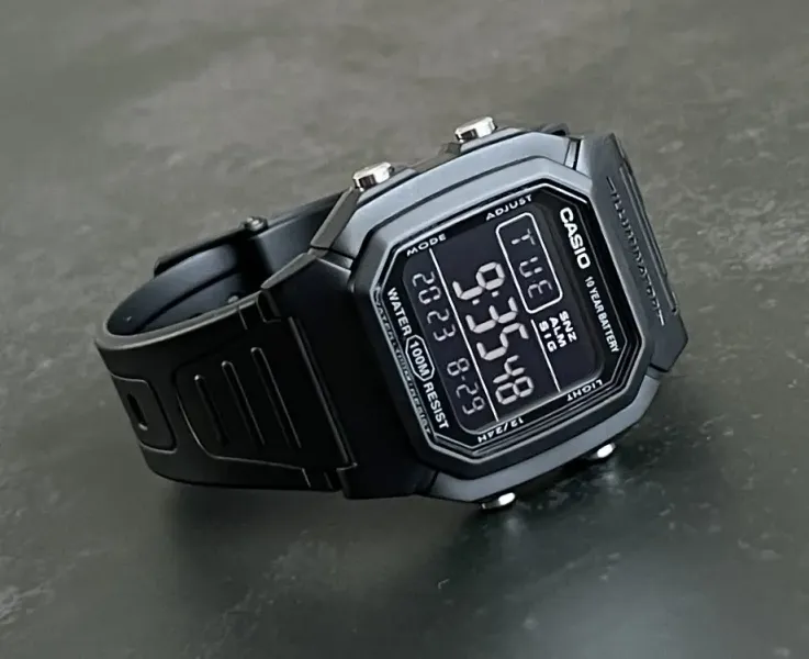 ZEGAREK MĘSKI CASIO W-800H-1BVES KLASYKA + BOX zdjęcie 2